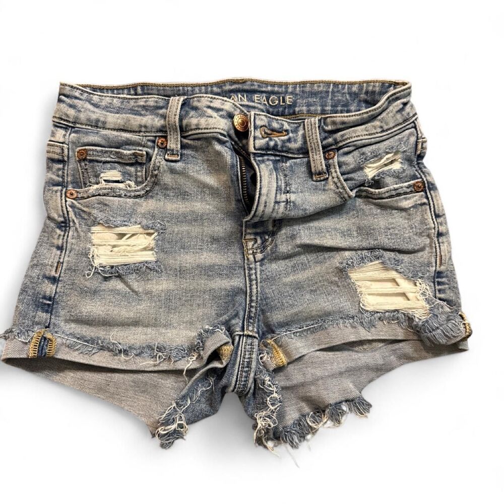 American-eagle Women's Blue Shorts
